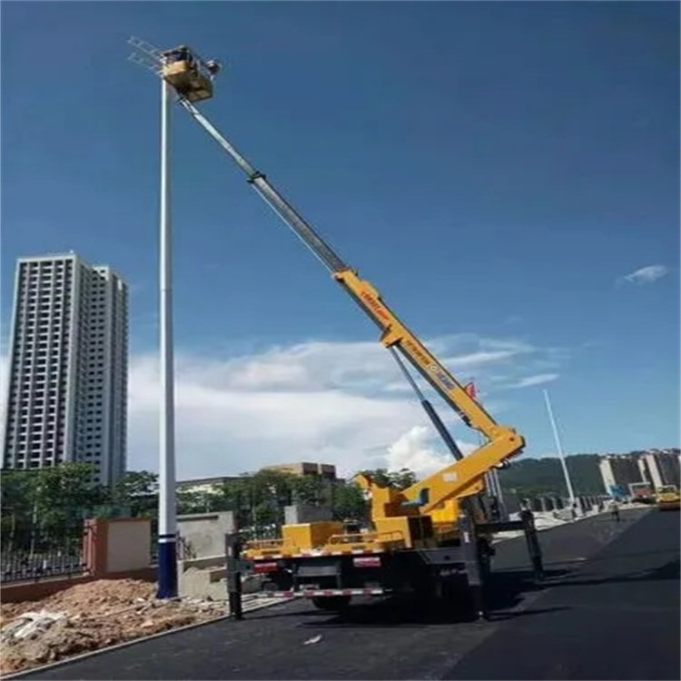 天元维修路灯的曲臂升降车出租