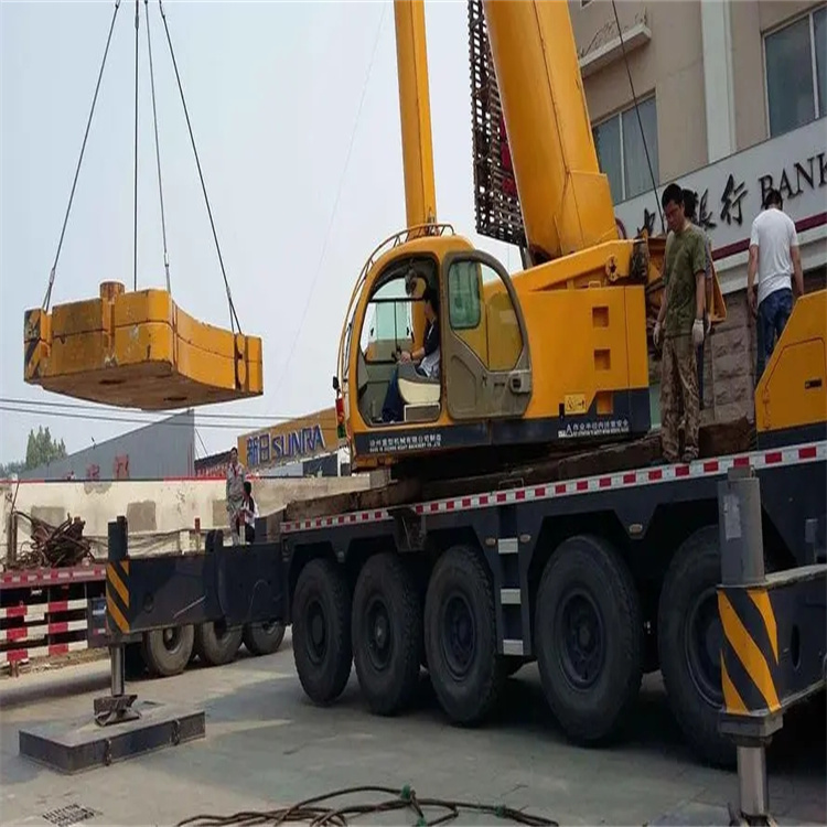 天元当地吊车出租|机器吊装|75吨|工厂搬迁服务